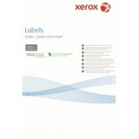 Xerox 003R93177  Наклейки Laser/Copier XEROX А4:65, 100 листов (38,1x21,2мм) {Закругленные края} 