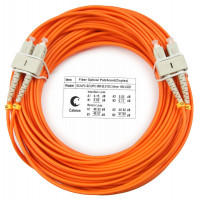 Cabeus FOP-62-SC-SC-15m Шнур оптический duplex SC-SC 62,5/125 mm 15м LSZH Cabeus FOP-62-SC-SC-15m Шнур оптический duplex SC-SC 62,5/125 mm 15м LSZH