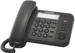 Panasonic KX-TS2352RUB (черный) {индикатор вызова,порт для доп. телеф. оборуд.,4 уровня громкости звонка}