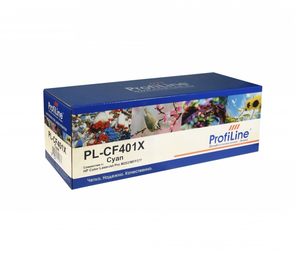 CF401X (HP 201X) Картридж ProfiLine для HP Color LJ Pro M252/MFP277 (2300 копий) Cyan
