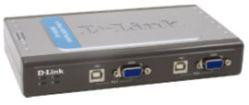 D-Link DKVM-4U/A6A 4-портовый KVM-переключатель с портами USB