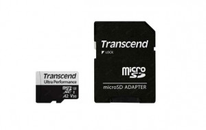 Micro SecureDigital 128GB Transcend  Ultra Perfomrance microSDXC Class 10 UHS-I U3, V30, A2, (SD адаптер), TLC