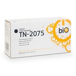 Bion TN-2075 Картридж для Brother HL-2030/2040/2070, DCP-7010/7025, MFC-7420/7820,черный  2500 стр   [Бион]