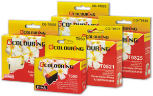 T051 / T0511 (C13T05114210) Black Картридж для принтеров Epson Stylus Color 800/740/1160  (S020108/S020189) Colouring (CG-51140)
