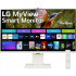 Монитор LG LCD 32SR85U-W/ LG MyView 32SR85U-W 31.5'' 4K UHD Smart Monitor, IPS, 400cd/m2, 16:9, 5мс (GtG), 60Hz, 178/178, speakers 5Wx2, webcamera, внешний БП, USB Type-C(90W), 2xHDMI, USB, VESA 100x1 Монитор LG LCD 32SR85U-W/ LG MyView 32SR85U-W 31.5'' 4K UHD Smart Monitor, IPS, 400cd/m2, 16:9, 5мс (GtG), 60Hz, 178/178, speakers 5Wx2, webcamera, внешний БП, USB Type-C(90W), 2xHDMI, USB, VESA 100x1