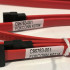 C95763-001 Foxconn кабель красный Sata Ii 20-дюймовый с металлический замок (1x зажим блокировки Sata) (E124936) 0,5м.