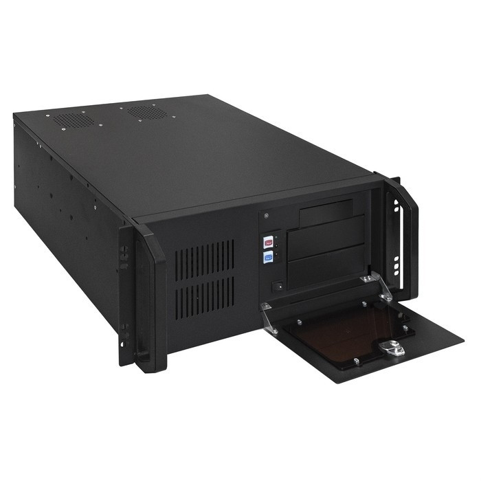 Exegate EX293231RUS Серверный корпус ExeGate Pro 4U450-26/4U4020S <RM 19", высота 4U, глубина 450, БП 1200RADS, USB>