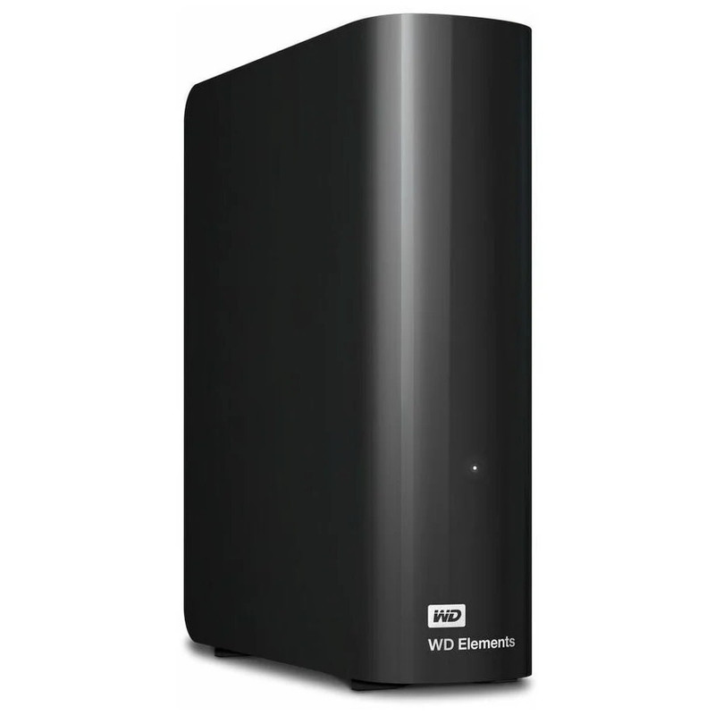 Накопитель на жестком магнитном диске WD Внешний жёсткий диск WD Elements Desktop WDBWLG0180HBK-EESN 18ТБ 3,5" 5400RPM USB 3.0 (G4C)
