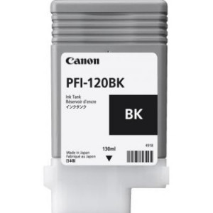 Canon PFI-120BK 2885C001  Картридж для  TM-200/TM-205/TM-300/TM-305, 130 мл. чёрный (GR)