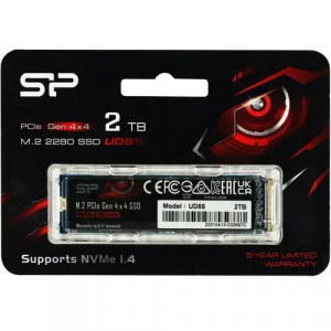 Твердотельный диск 2TB Silicon Power UD85, M.2 2280, PCI-E 4x4 SP02KGBP44UD8505