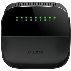 D-Link DSL-2740U/R1A Беспроводной маршрутизатор N300 ADSL2+, с поддержкой Ethernet WAN (Annex A)