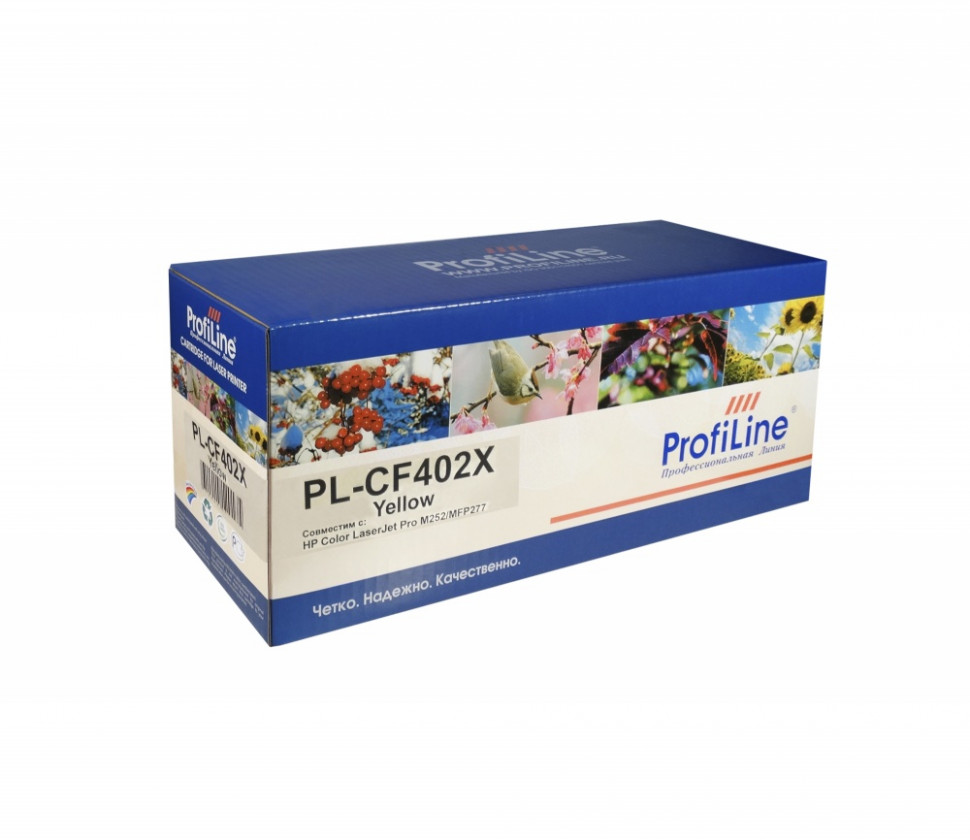 CF402X (HP 201X) Картридж ProfiLine для HP Color LJ Pro M252/MFP277 (2300 копий) Yellow