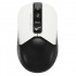 A-4Tech Мышь Fstyler FG12 Panda white/black optical (1200dpi) cordless USB (3but) [1454150]