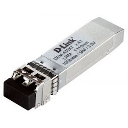 D-Link DEM-435XT/C1A SFP-трансивер с 1 портом 10GBase-LRM для многомодового оптического кабеля (до 200 м)
