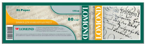 LOMOND 1209129 Бумага Lomond 80г/м2, 420мм*175м*76мм, офсет,  инженерная