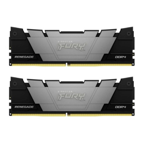 Kingston 32GB3200MT/s DDR4 CL16DIMM (Kit of 2)1Gx8 FURY Renegade Black KF432C16RB12K2/32