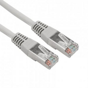 Rexant (02-0110-03) Патч-корд F/UTP, CAT 5e, RJ45-RJ45, 26AWG, LSZH, серый, 0,3м