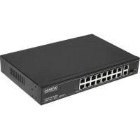 SW-61621(300W) PoE коммутатор Fast Ethernet на 16 x RJ45 PoE + 2 x RJ45 GE + 1 SFP GE порта.