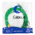 Cabeus PC-UTP-RJ45-Cat.5e-5m-GN Патч-корд U/UTP, категория 5е, 2xRJ45/8p8c, неэкранированный, зеленый, PVC, 5м