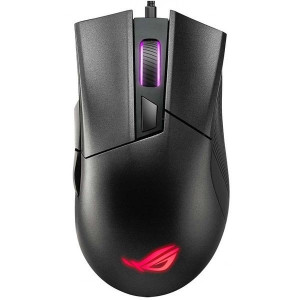 Мышь проводная ASUS ROG Gladius II Core, 6200dpi, Черный 90MP01D0-B0UA00