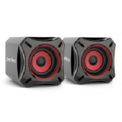 Perfeo колонки "CUBE" 2.0, мощность 2х5 Вт (RMS), чёрн, USB (PF-812)