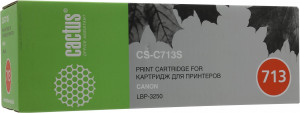 Cactus CS-C713S (1871B002) Картридж черный для Canon LBP 3250 i-Sensys (2000 стр.)