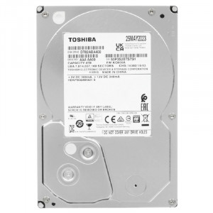 4Tb Toshiba (DT02ABA400)  5400rpm, 128MB buffer, 512e, SMR, Desktop HDD 3.5" SATA 
