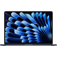 Apple MacBook Air 15-inch 2024 [MW1L3HN/A] (КЛАВ.РУС.ГРАВ.) Midnight 15.3" Liquid Retina {(2880x1864) M4 8C CPU 10C GPU/16GB/256GB SSD/рекоменд.переходник 1979059/1991284} (A3241)