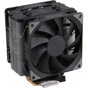 Кулер DEEPCOOL GAMMAXX 400 EX LGA1366/115X/AM4/AM3/+/AM2/+/FM2/+/FM1 (12шт/кор, TDP 180Вт, PWM, DUAL Fan 120mm, 4 тепл. трубки прямого контакта ) RET