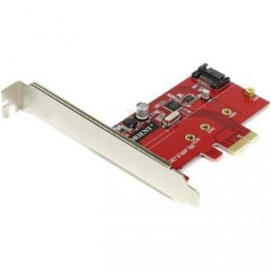 ORIENT A1061S-M2, Контроллер PCI-Ex1 v2.0, SATA3.0 6Gb/s, 2-port int: SATA M.2 + SATA, ASM1061 chipset, oem (30289)
