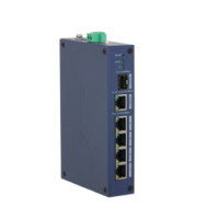 DAHUA DH-CHS4106-4ET 6-портовый коммутатор облачный 4 RJ45 10/100Мбит/с, 1 RJ45 10/100/1000Мбит/с (uplink), 1 SFP 1000Мбит/с (uplink  IP30, IK06; DIN-рейку