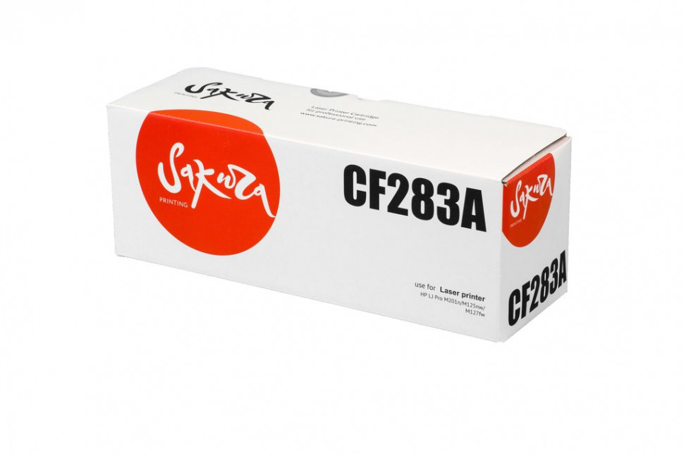 CF283A (HP 83A) Картридж Sakura для HP LJ Pro M201n/M125nw/M127fw, черный, 1600 к.