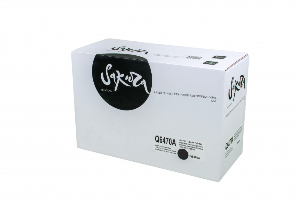 Q6470A (HP 501A) Картридж Sakura для HP Color LJ 3600/3600n/3600dn/3800/3800n/3800dn/3800dtn/CP3505n/CP3505dn/CP3505x, черный, 6000 к.