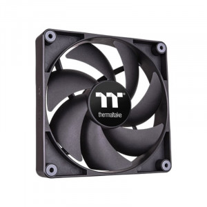 Кулер для компьютерного корпуса, Thermaltake, CT120 PC Cooling Fan, CL-F147-PL12BL-A, 120мм вентилятор, 500-2000об.мин, 4pin PWM, 57.05CFM, 25.8 dB(A), 120x120x25мм, Черный