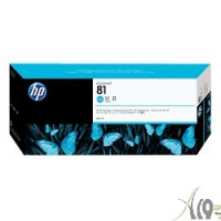 HP C4931A Картридж №81, Cyan {Designjet 5000/5000ps, Cyan (680ml)}