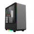 GameMax [T802 Panda BK] Panda, 2*USB3.0; зак. стекло, Черный, (без БП)