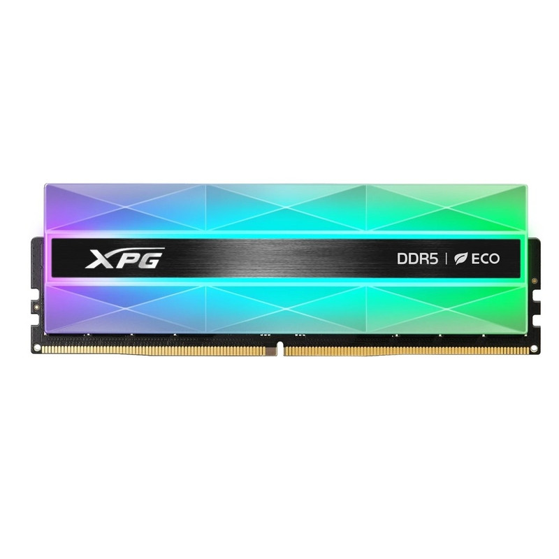 Оперативная память ADATA LANCER NEON RGB DDR5 DIMM 32GB 6400MHz 2*16GB 32-39-39 1.4V SILVER GRAY