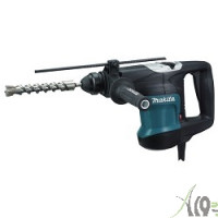 Makita HR3200C Перфоратор SDS+ [HR3200C] {850Вт,3реж,5.5Дж,1650-3300у\м,4.4кг,чем,Д-образ}