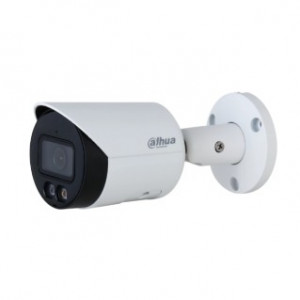 DAHUA DH-IPC-HFW2849SP-S-IL-0280B Уличная цилиндрическая IP-видеокамера Full-color с ИИ 8Мп, 1/2.7” CMOS, объектив 2.8мм, видеоаналитика, ИК до 30м, LED до 30м, IP67, корпус: металл