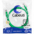 Cabeus PC-UTP-RJ45-Cat.6-1m-GN Патч-корд U/UTP, категория 6, 2xRJ45/8p8c, неэкранированный, зеленый, PVC, 1м Cabeus PC-UTP-RJ45-Cat.6-1m-GN Патч-корд U/UTP, категория 6, 2xRJ45/8p8c, неэкранированный, зеленый, PVC, 1м