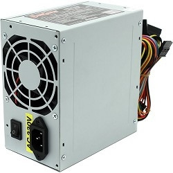 Exegate EX219183RUS Блок питания 400W ATX-AB400 OEM, 8cm fan, 24+4pin, 2*SATA, 2*IDE
