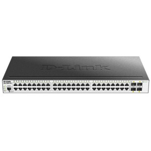 D-Link DGS-3000-52X/B1A Управляемый коммутатор 2 уровня с 48 портами 10/100/1000Base-T и 4 портами 10GBase-X SFP+