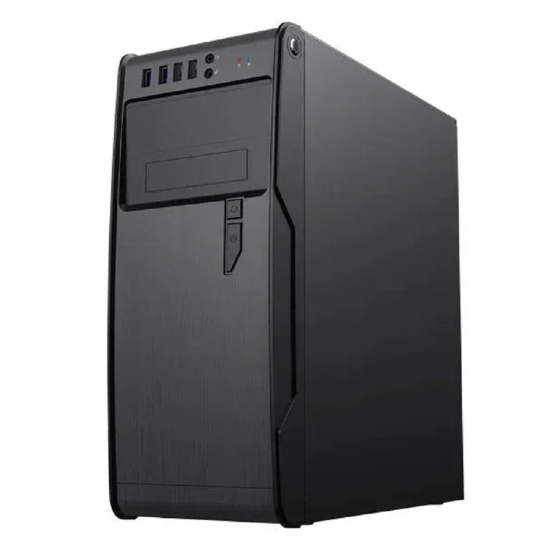 PowerCool Компьютерный корпус без ТМ, S1008BK-2U3C-NP NP (MidiTower, БЕЗ БП, Black, 2*USB3.0+2*USB Type-C +HD Audio) PowerCool Компьютерный корпус без ТМ, S1008BK-2U3C-NP NP (MidiTower, БЕЗ БП, Black, 2*USB3.0+2*USB Type-C +HD Audio)