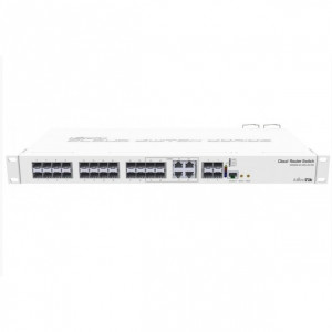 MikroTik CRS328-4C-20S-4S+RM Коммутатор в стойку, 20х SFP, 4x SFP+ , 4х RJ45/SFP