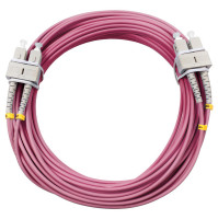 Cabeus FOP-50-OM4-SC-SC-25m Шнур оптический duplex SC-SC 50/125 mm OM4 25м LSZH Cabeus FOP-50-OM4-SC-SC-25m Шнур оптический duplex SC-SC 50/125 mm OM4 25м LSZH
