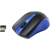 Oklick 485MW black/blue optical (1200dpi) cordless USB (2but) [997826]