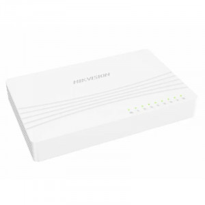 Коммутатор Hikvision DS-3E0508D-E L2, Unmanaged, 8 Gigabit RJ45 ports, desktop plastic switch (011293) 