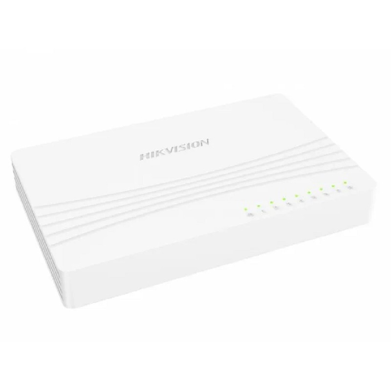 Коммутатор Hikvision DS-3E0508D-E L2, Unmanaged, 8 Gigabit RJ45 ports, desktop plastic switch (011293) 