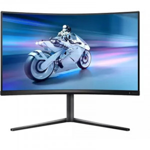 Монитор LCD 31.5'' 16:9 2560х1440(WQHD) VA, Curved, nonGLARE, 240 Hz, 500cd/m2, H178°/V178°, 3000:1, 16.7M, 1ms, 2xHDMI, 2xDP, USB-Hub, Height adj, Tilt, Swivel, 3Y, Grey