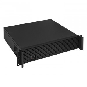 Exegate EX292522RUS Серверный корпус ExeGate Pro 2U350-01 <RM 19", высота 2U, глубина 350, БП 1U-1200ADS, USB>